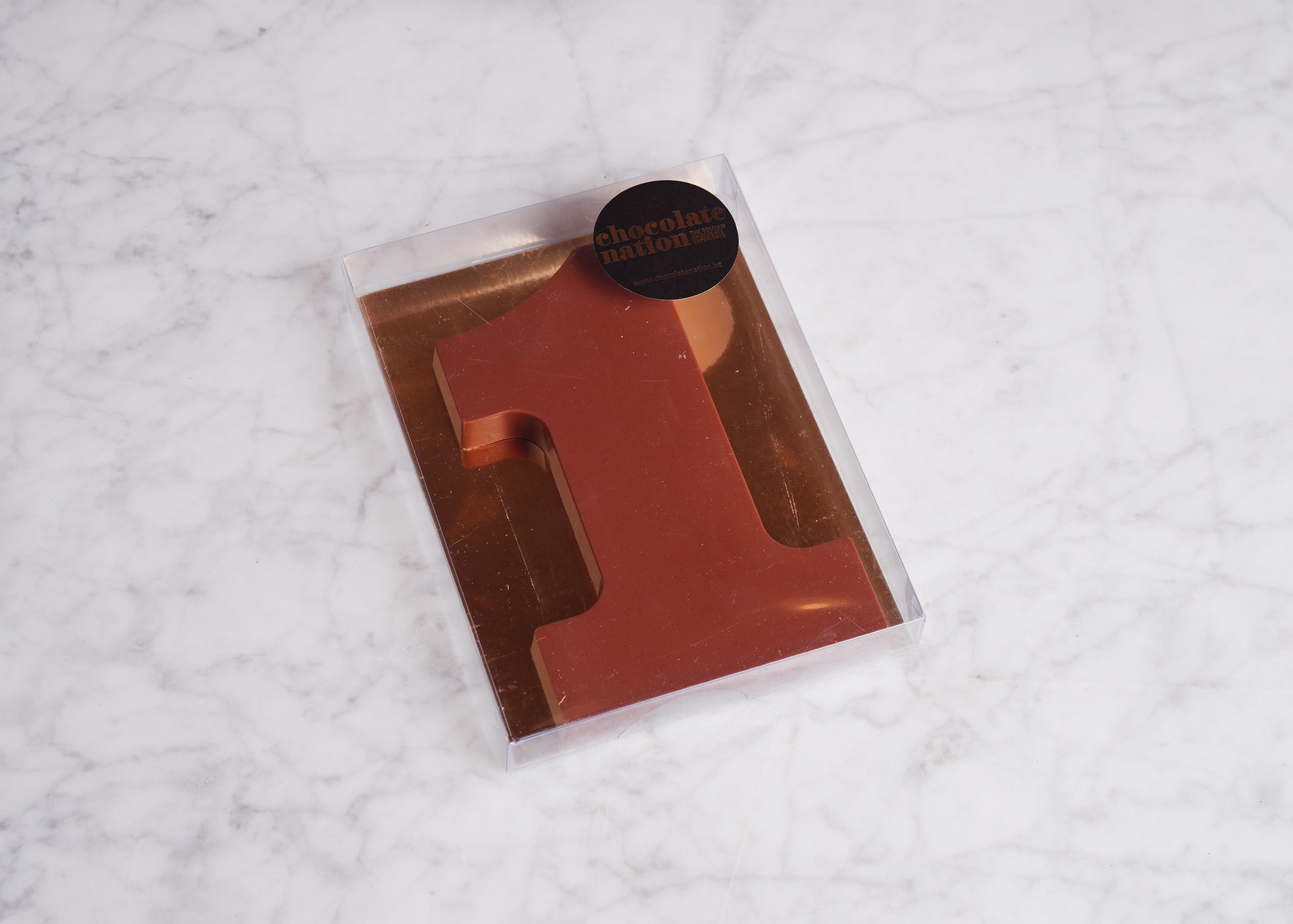 Cijfer melkchocolade 140 g 1