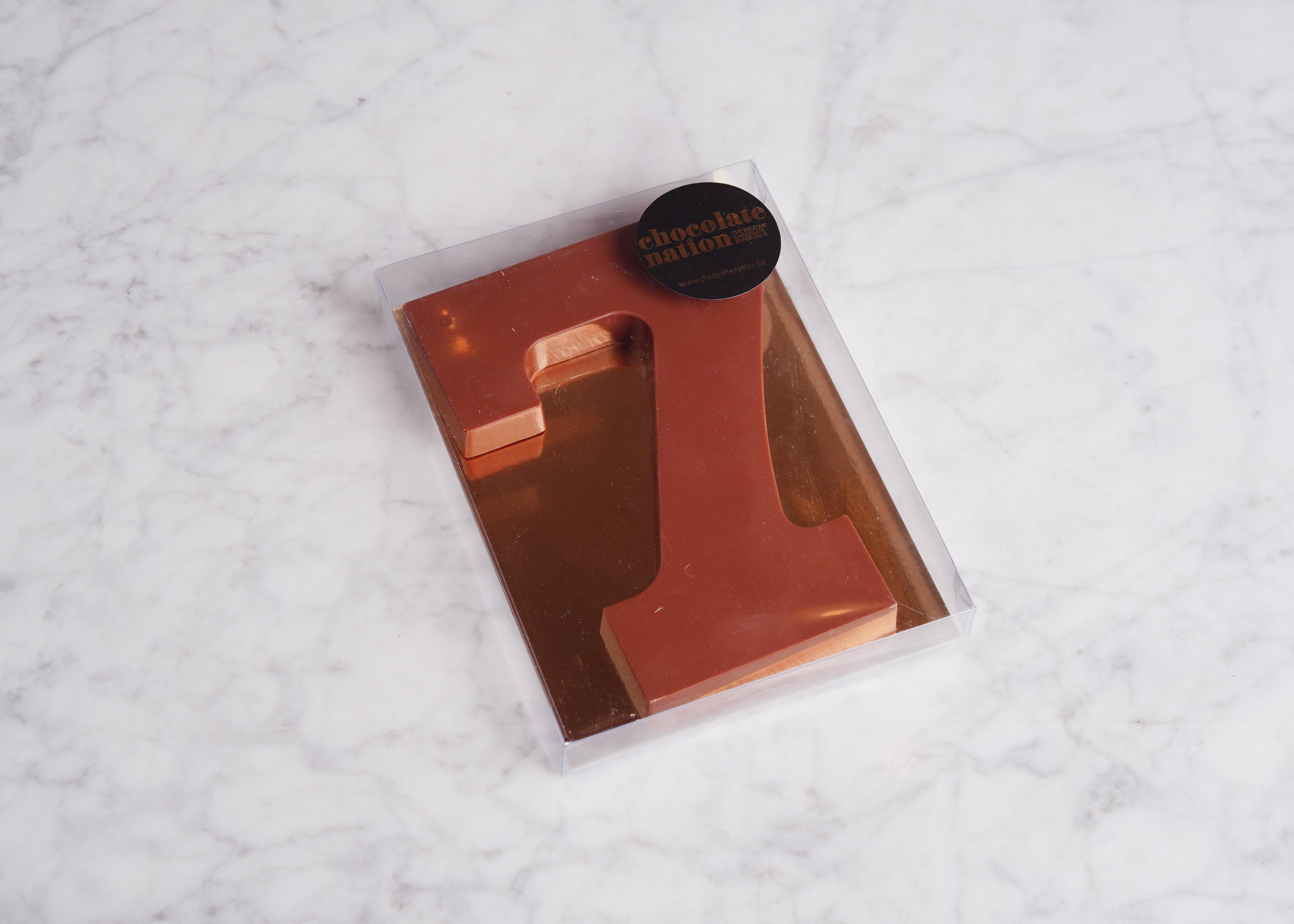 Cijfer melkchocolade 140 g 7