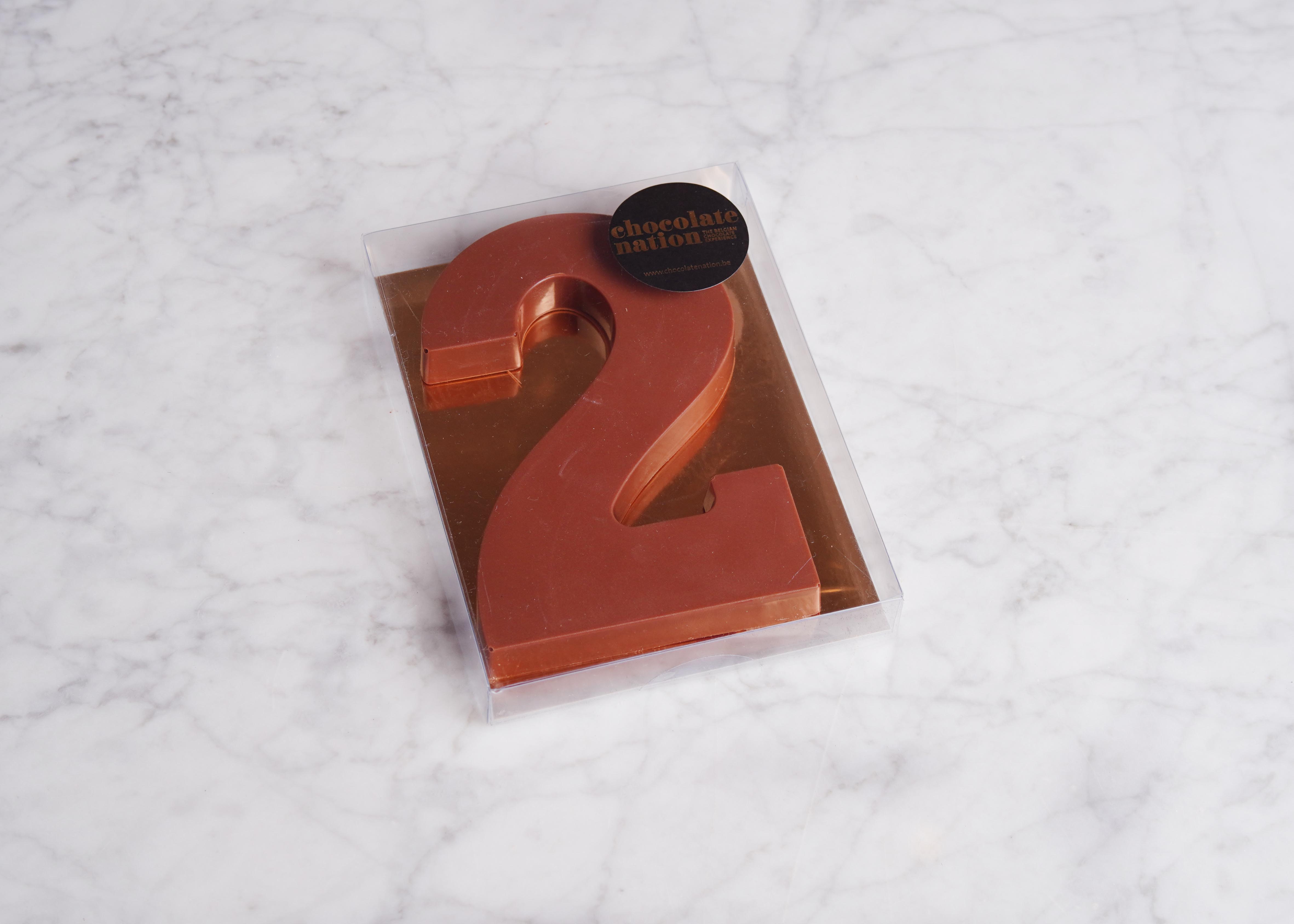 Cijfer melkchocolade 140 g 2