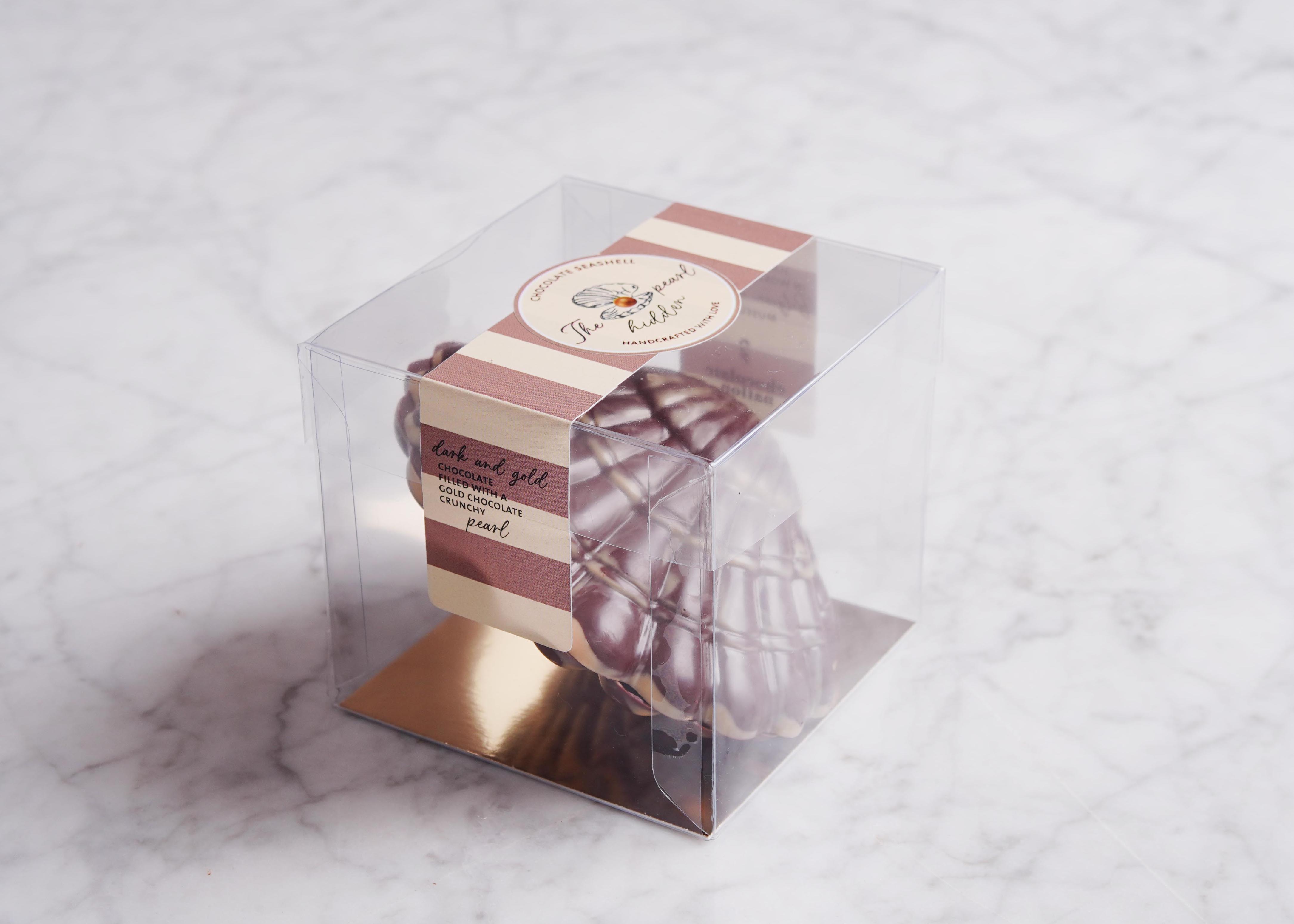 Chocolade schelp - Pure & Gold Chocolade