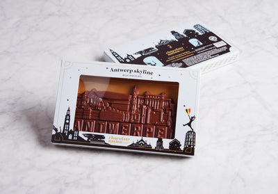 Skyline Antwerpen chocoladereep melkchocolade