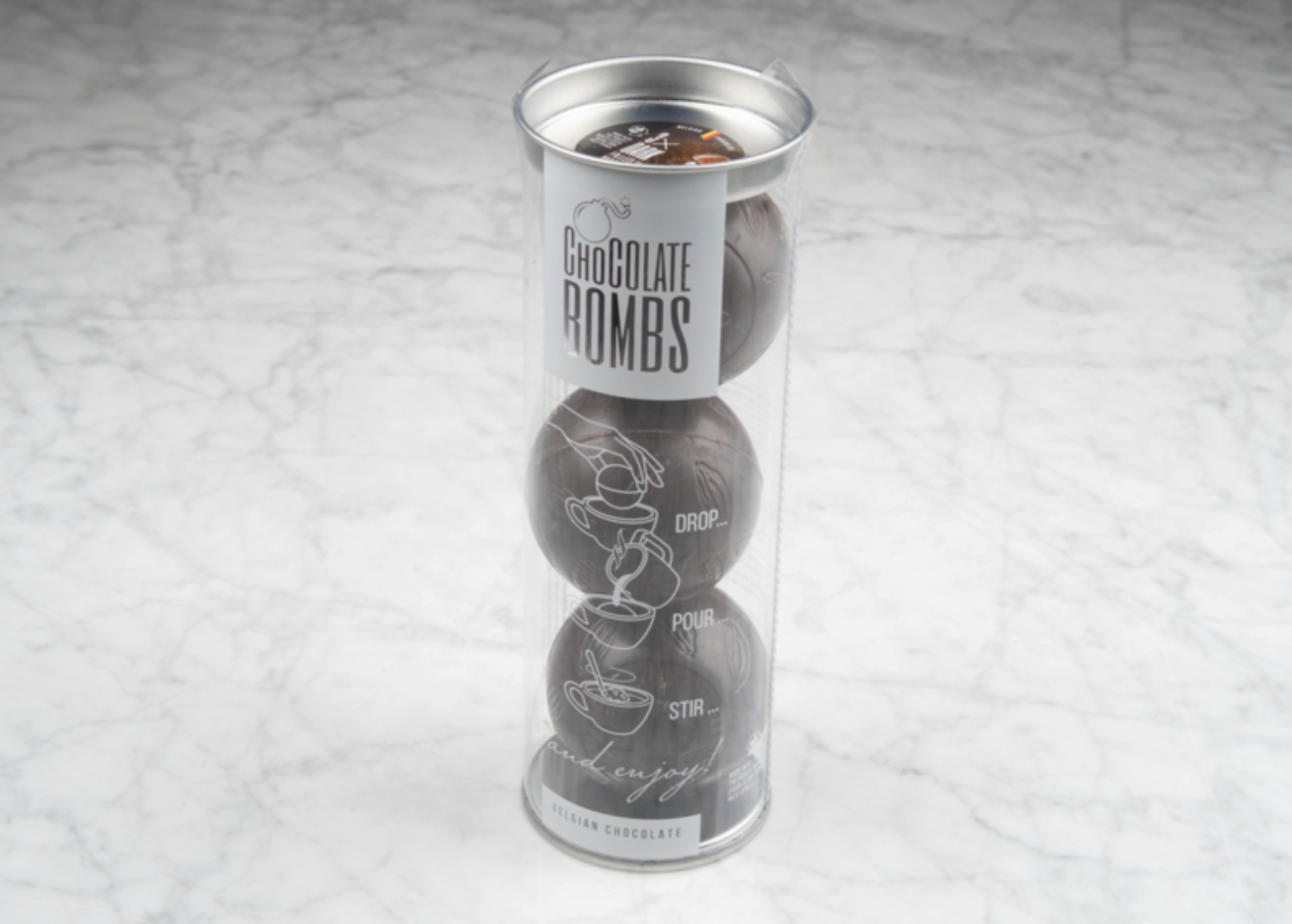 Hot Chocolate Bombs with marsmallows