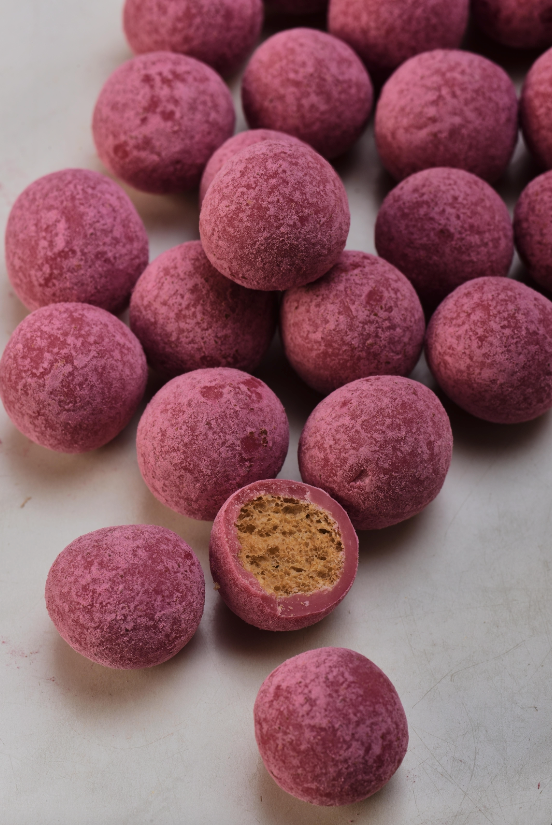 Pearls ruby chocolade 130 g
