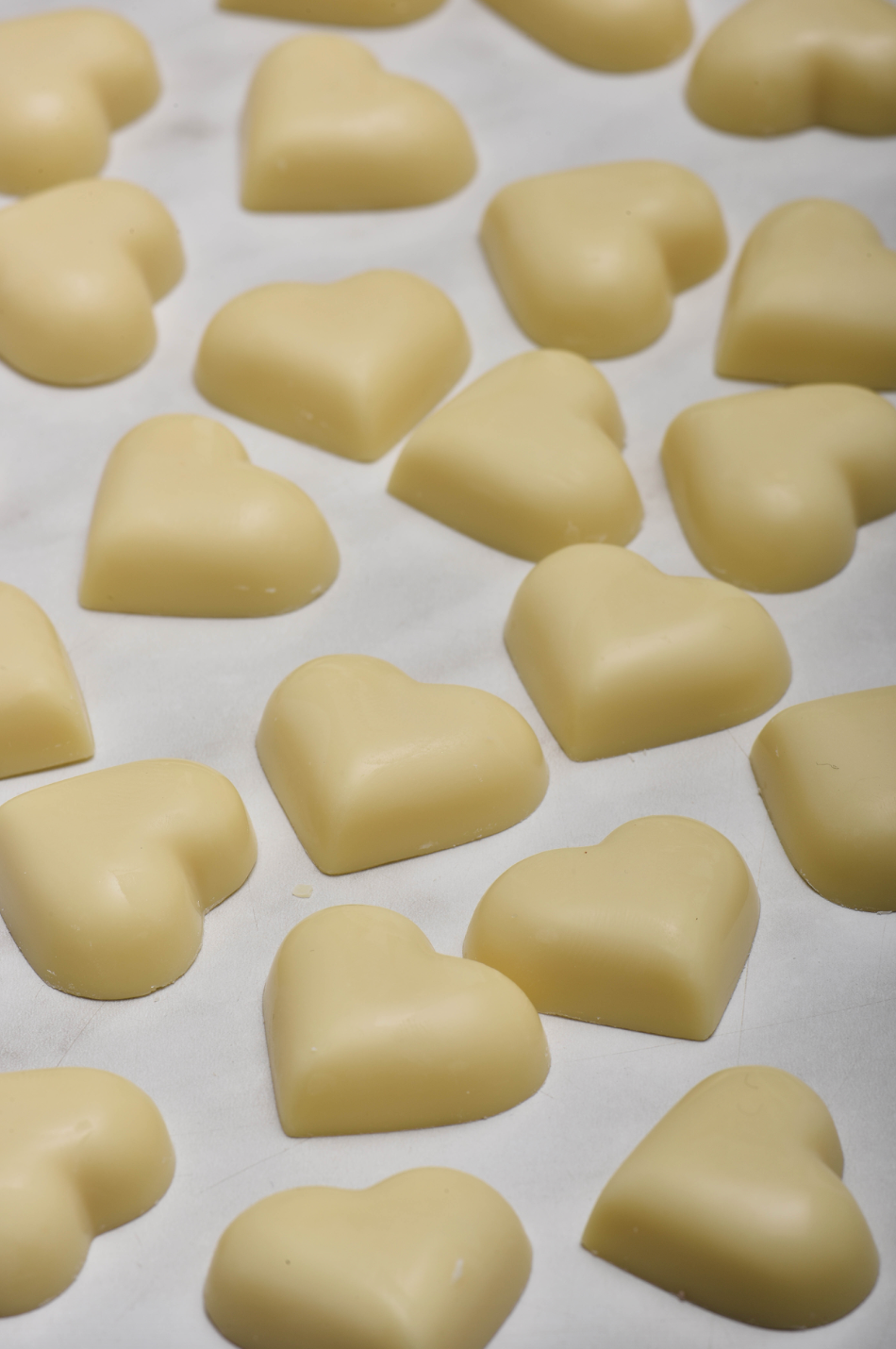 Chocolate Nation: Hartjes witte chocolade 150g