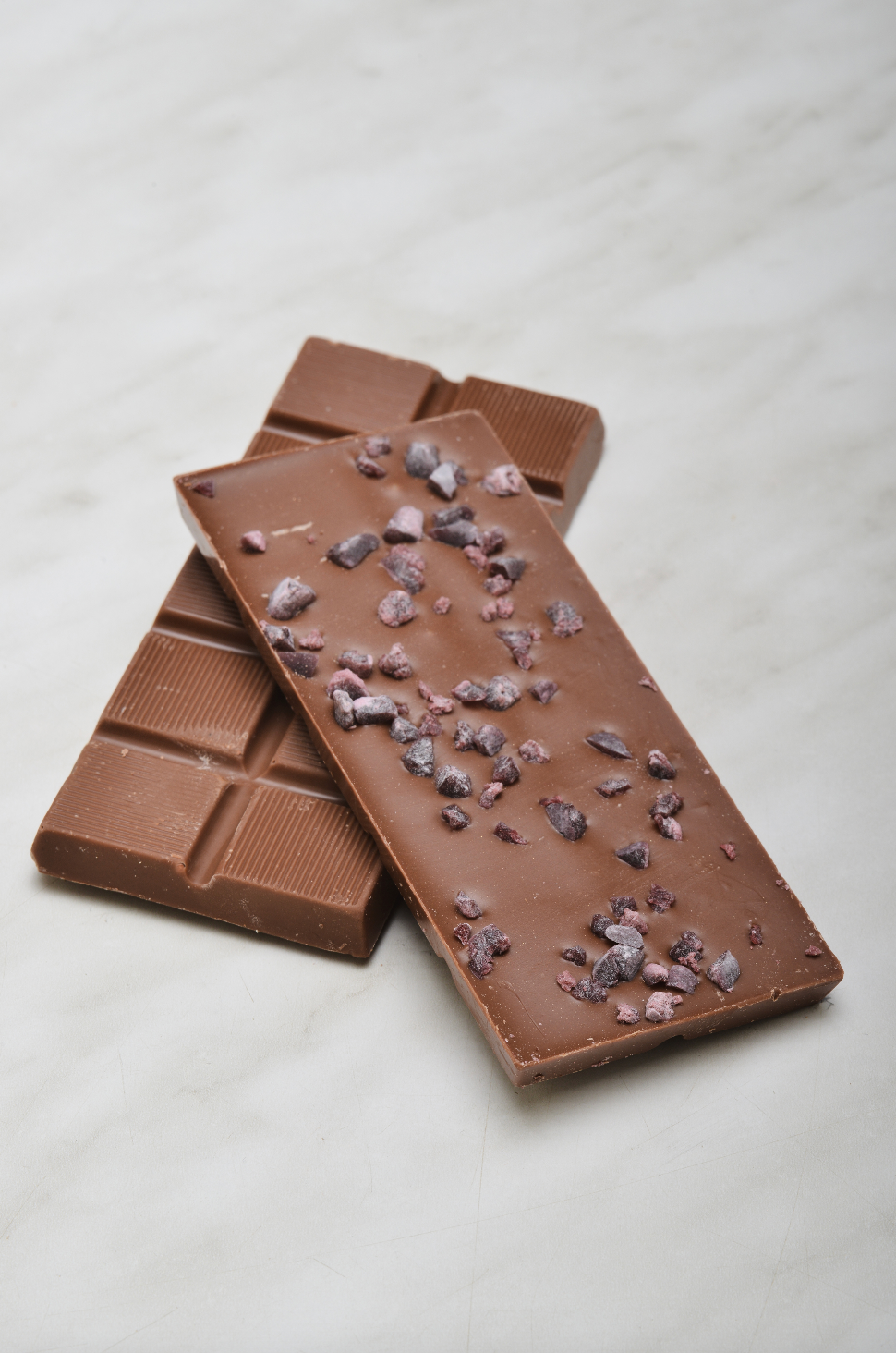 Chocoladereep met topping: cuberdon - melkchocolade 45g