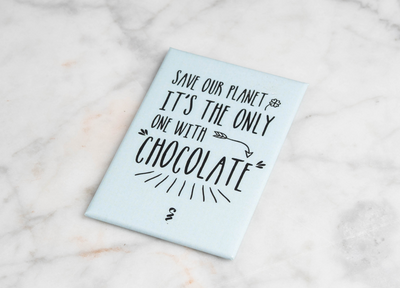 Magneet met quote