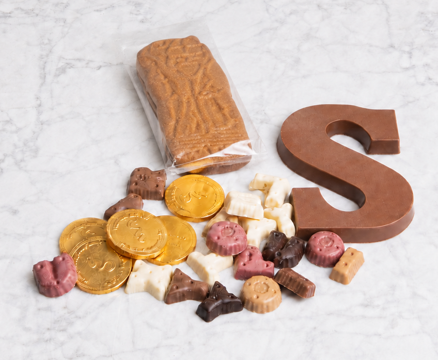 Sinterklaaspakket 5 met letter A