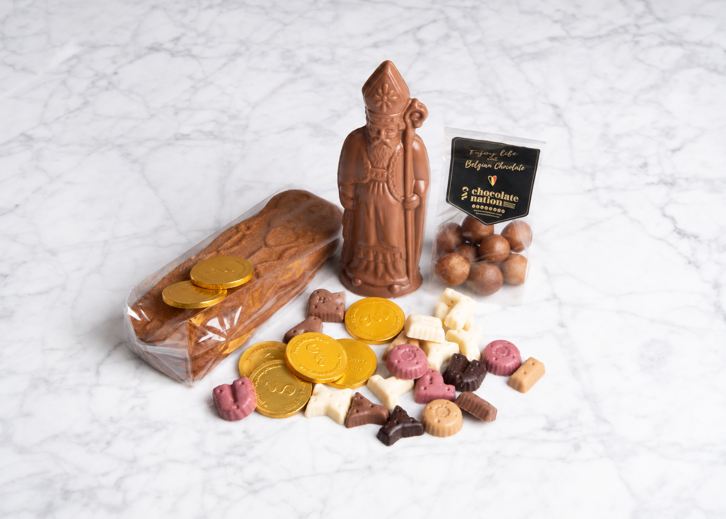 Sinterklaaspakket 8 met melk Sinterklaas