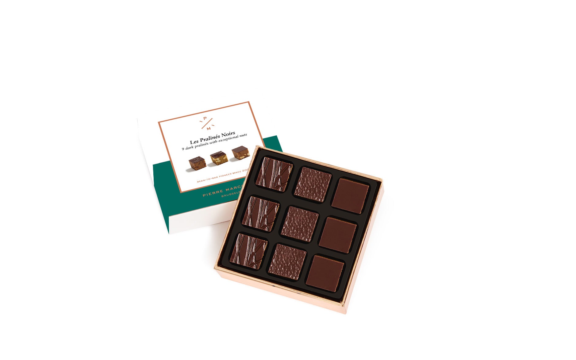 Mini Malline 9 Pralinés Noirs 53 g