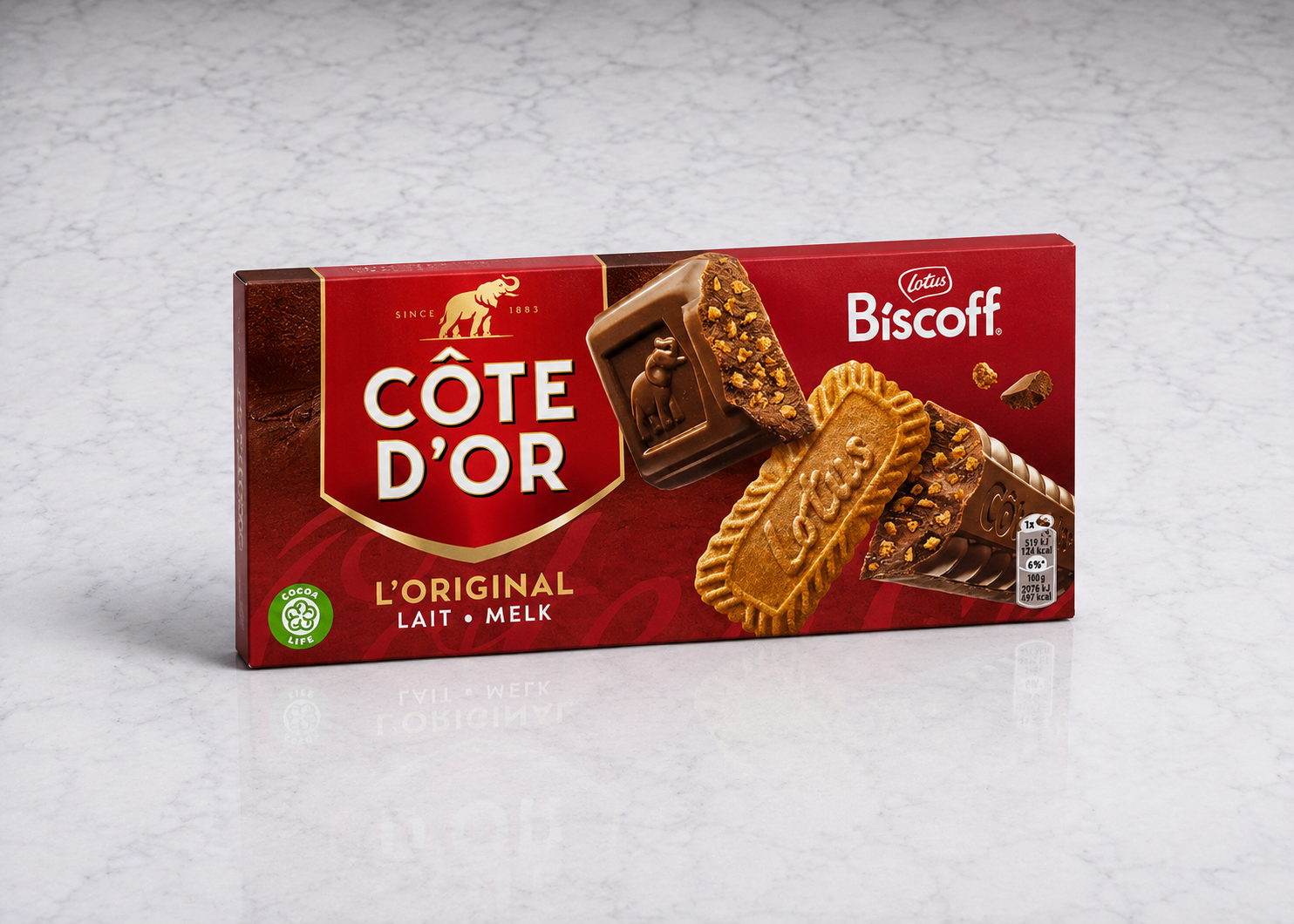 Lotus Biscoff melkchocolade 380g
