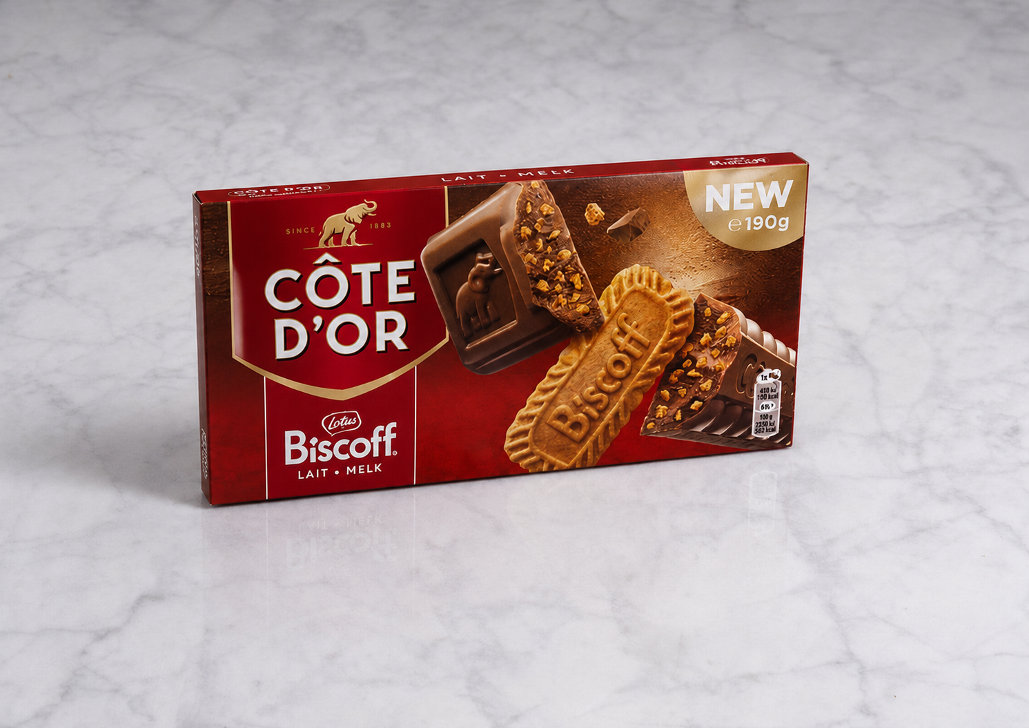 Biscoff Melk chocolade 190g