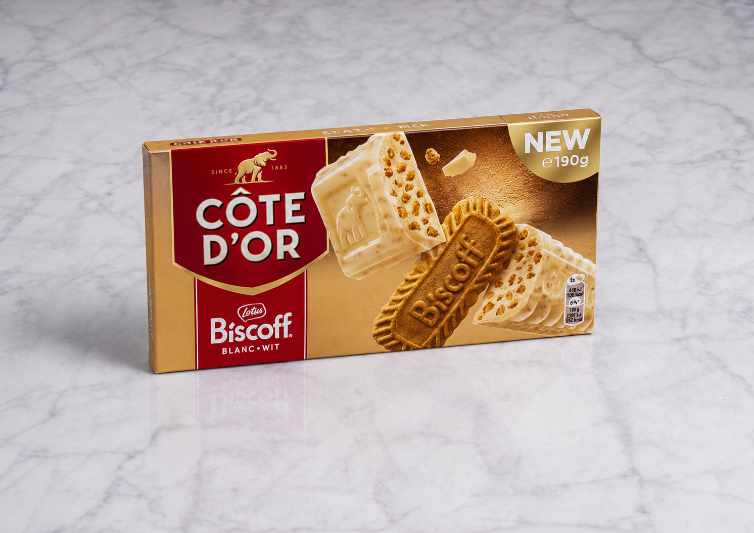 Biscoff Witte chocolade 190g