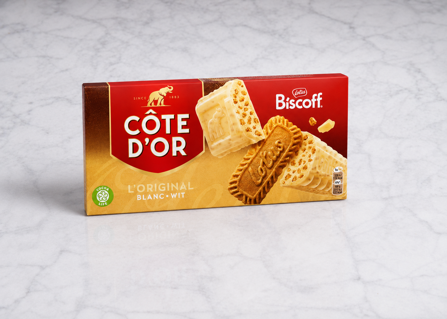 Biscoff Witte chocolade 380g