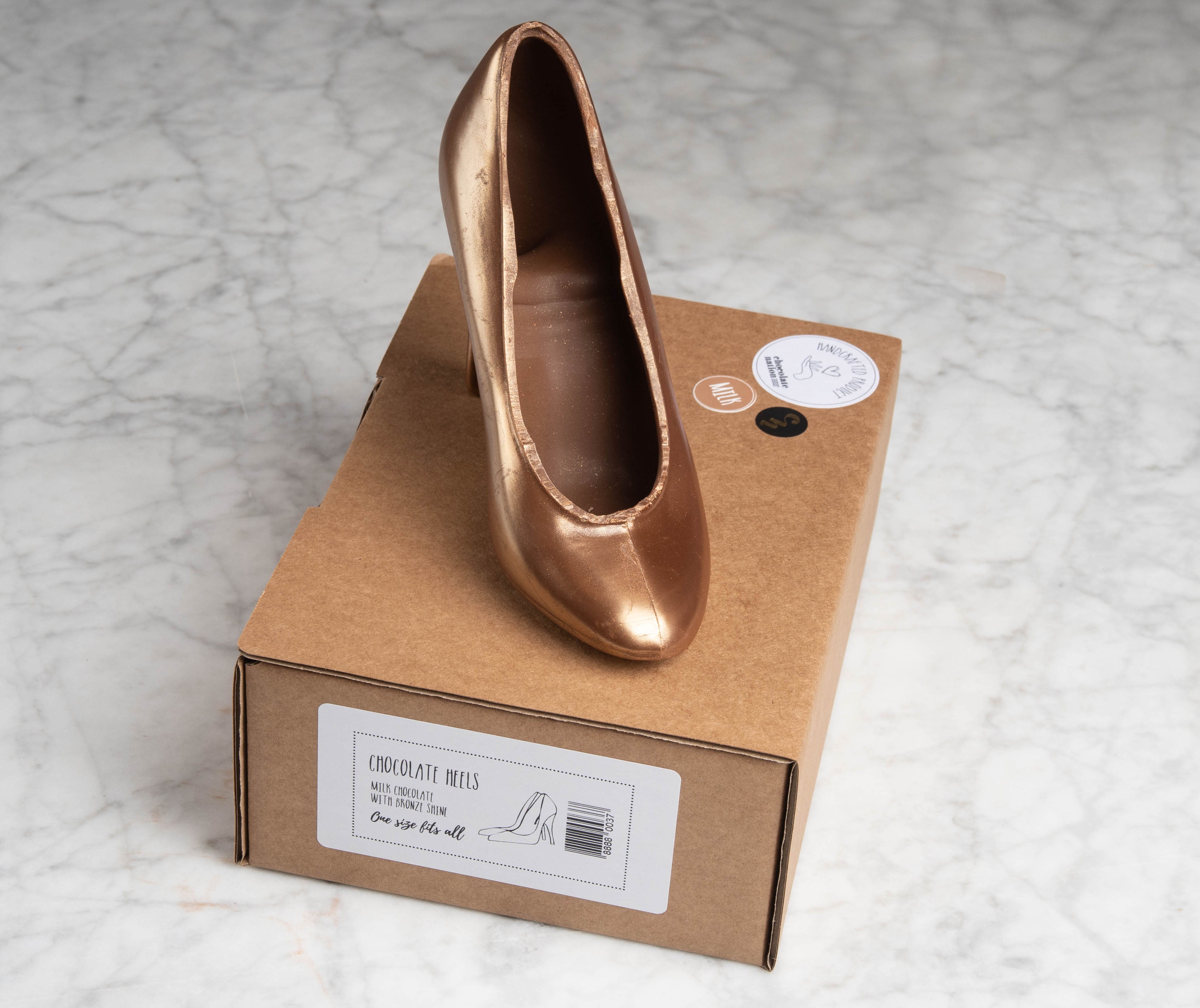 Pumps melkchocolade