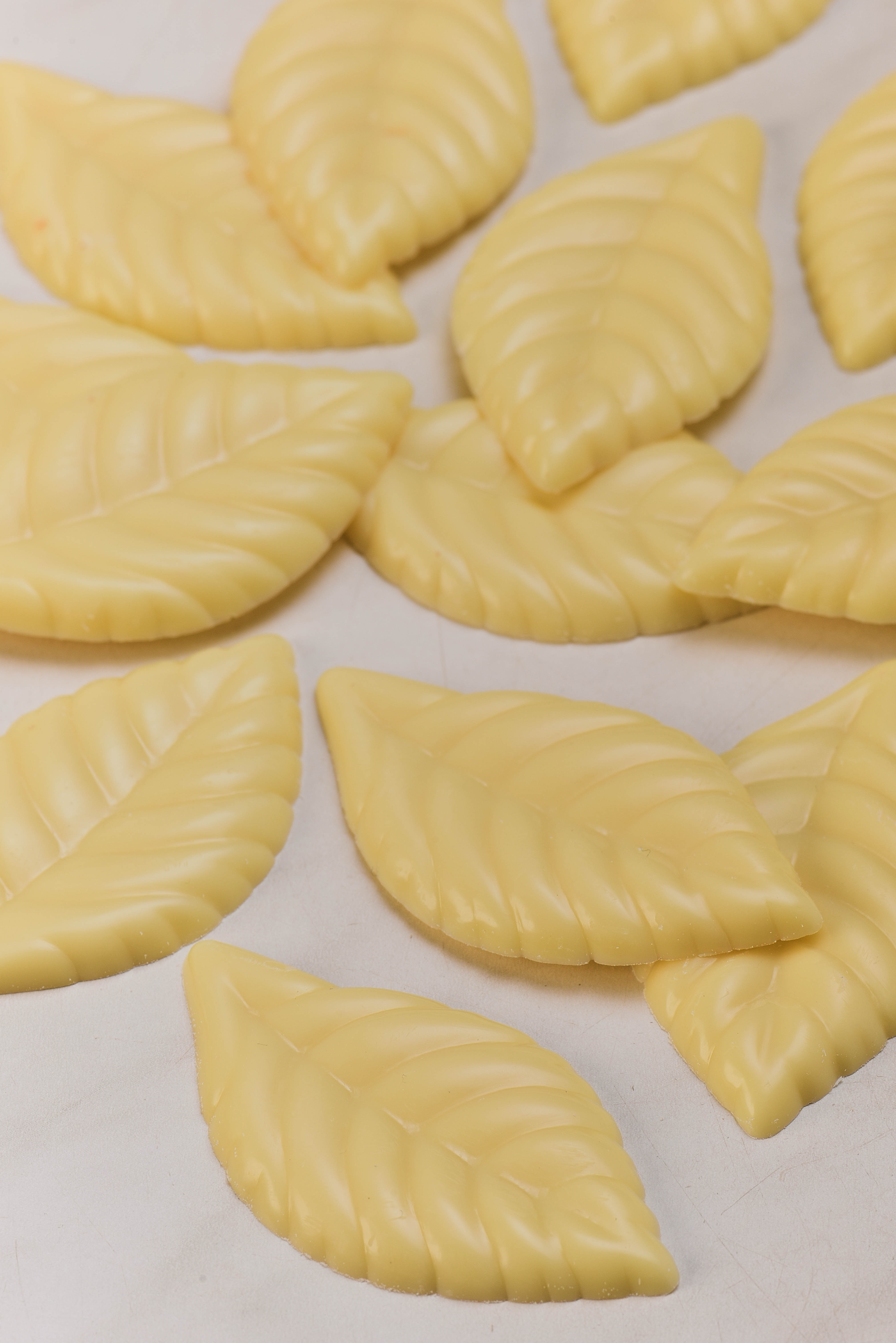 Herfstblaadjes witte chocolade