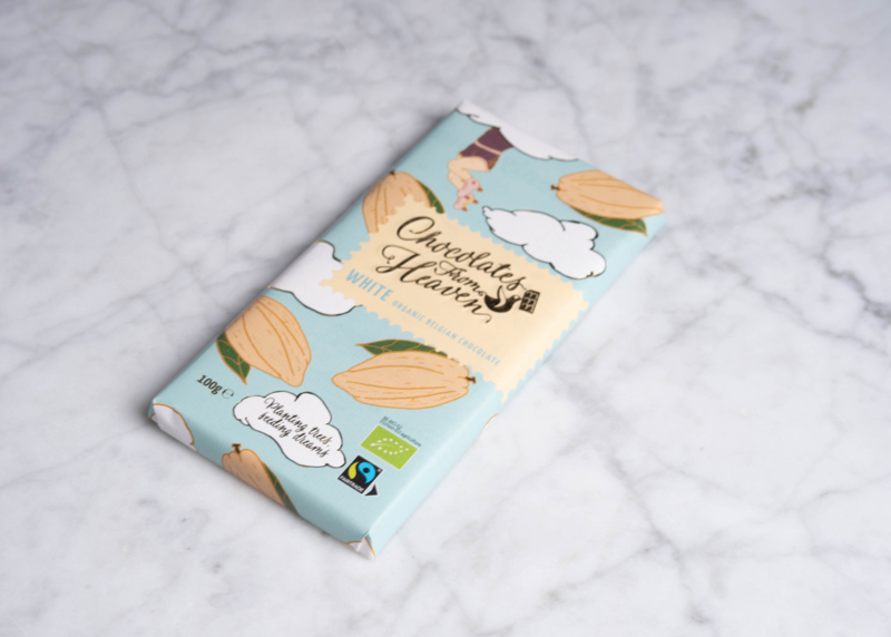 Witte chocoladereep 100g
