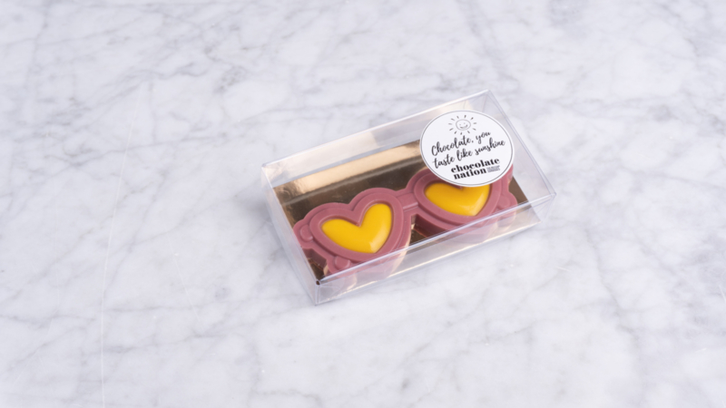 Chocolade zonnebril - Ruby