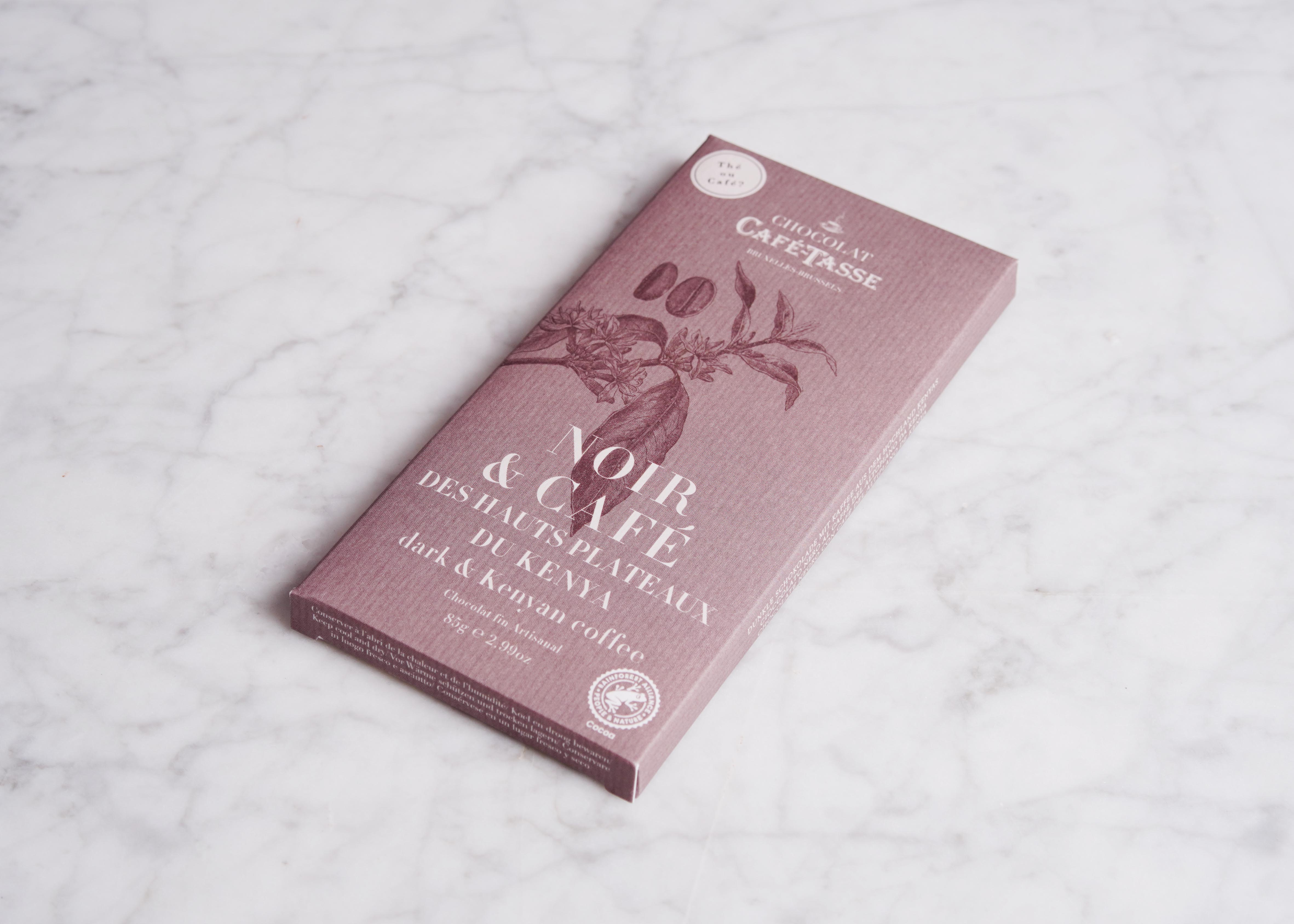 Tablette Noir Kenya 85g