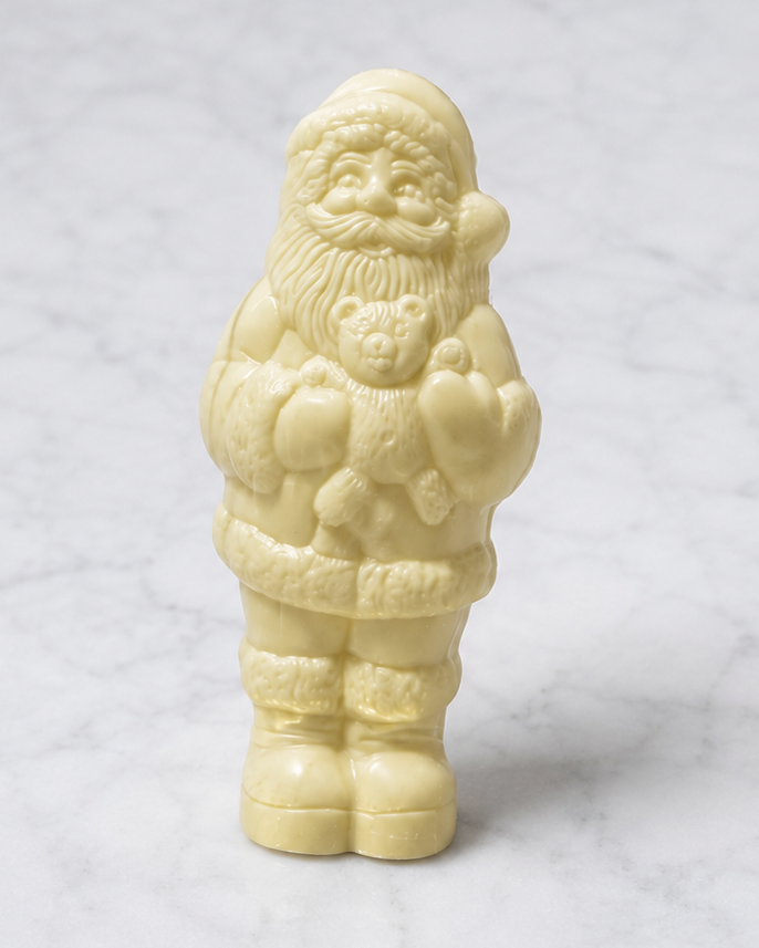 Kerstman witte chocolade