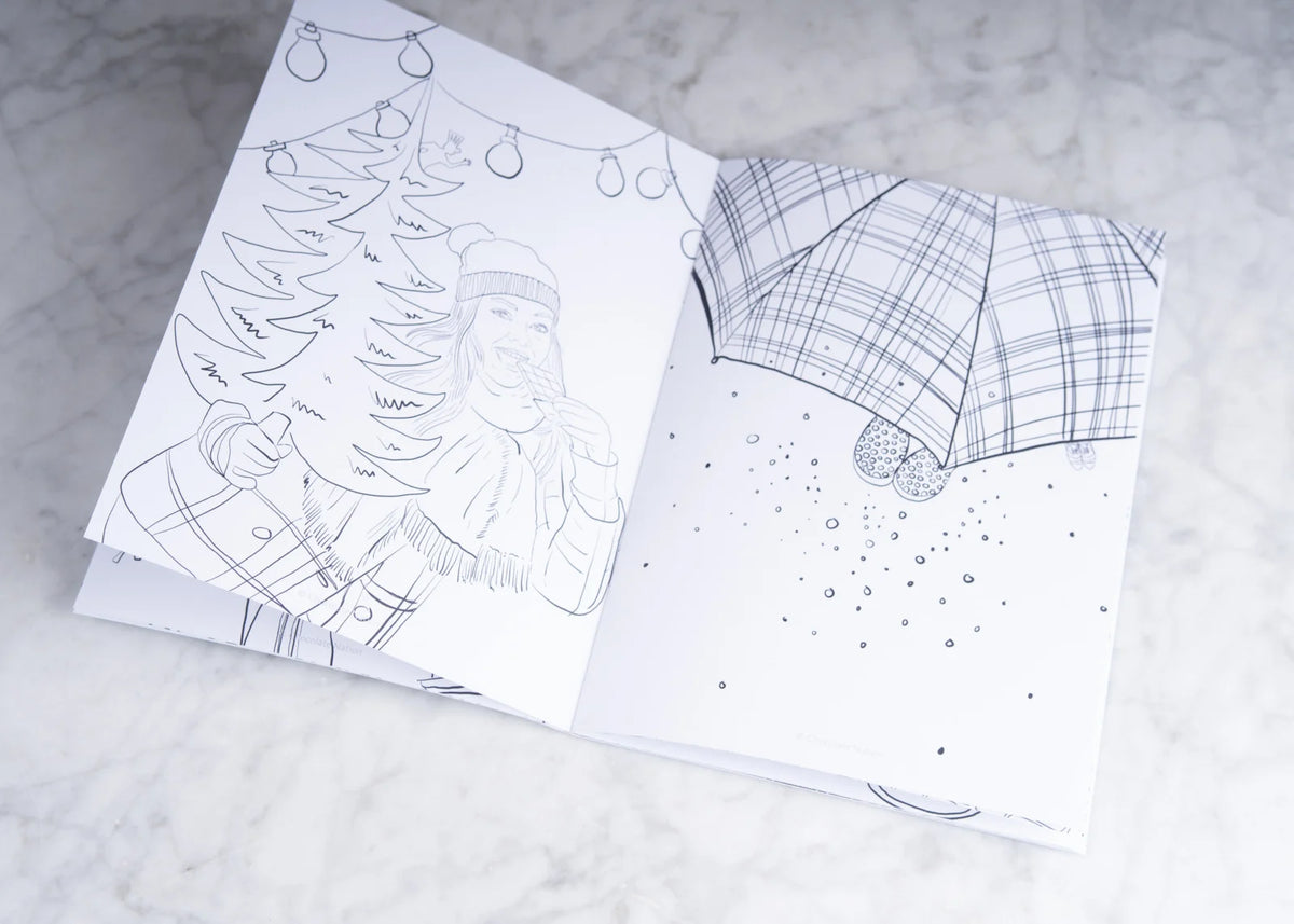 Chocolate Nation kleurboek - winter editie-Chocolate Nation-Chocolate Nation
