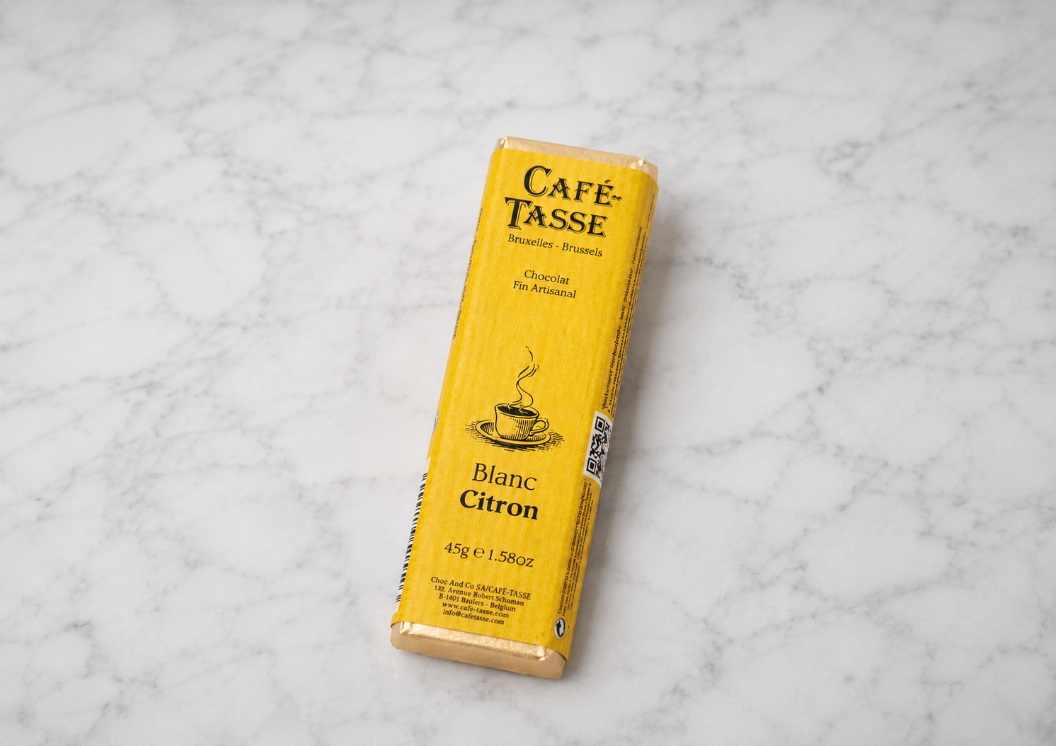 Bâtons blanc citron 45g