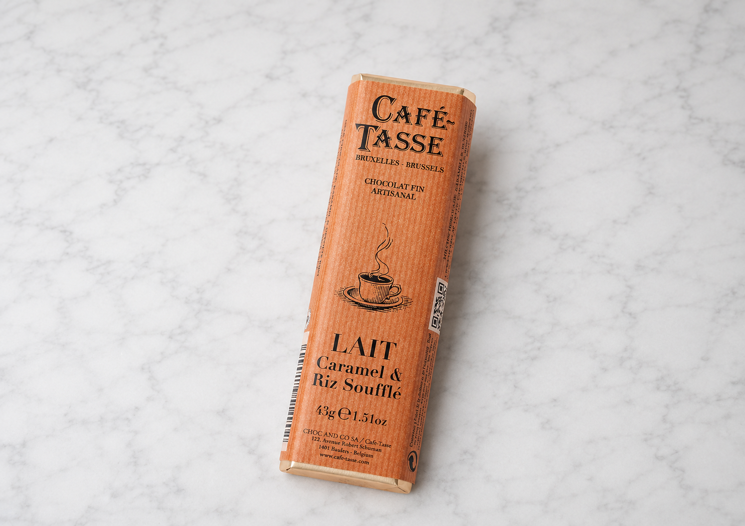 Bâtons lait caramel & riz soufflée 43g