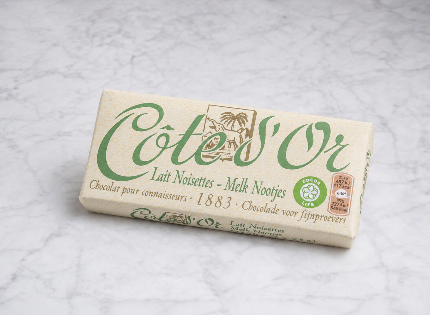 Classic melkchocoladereep met noten