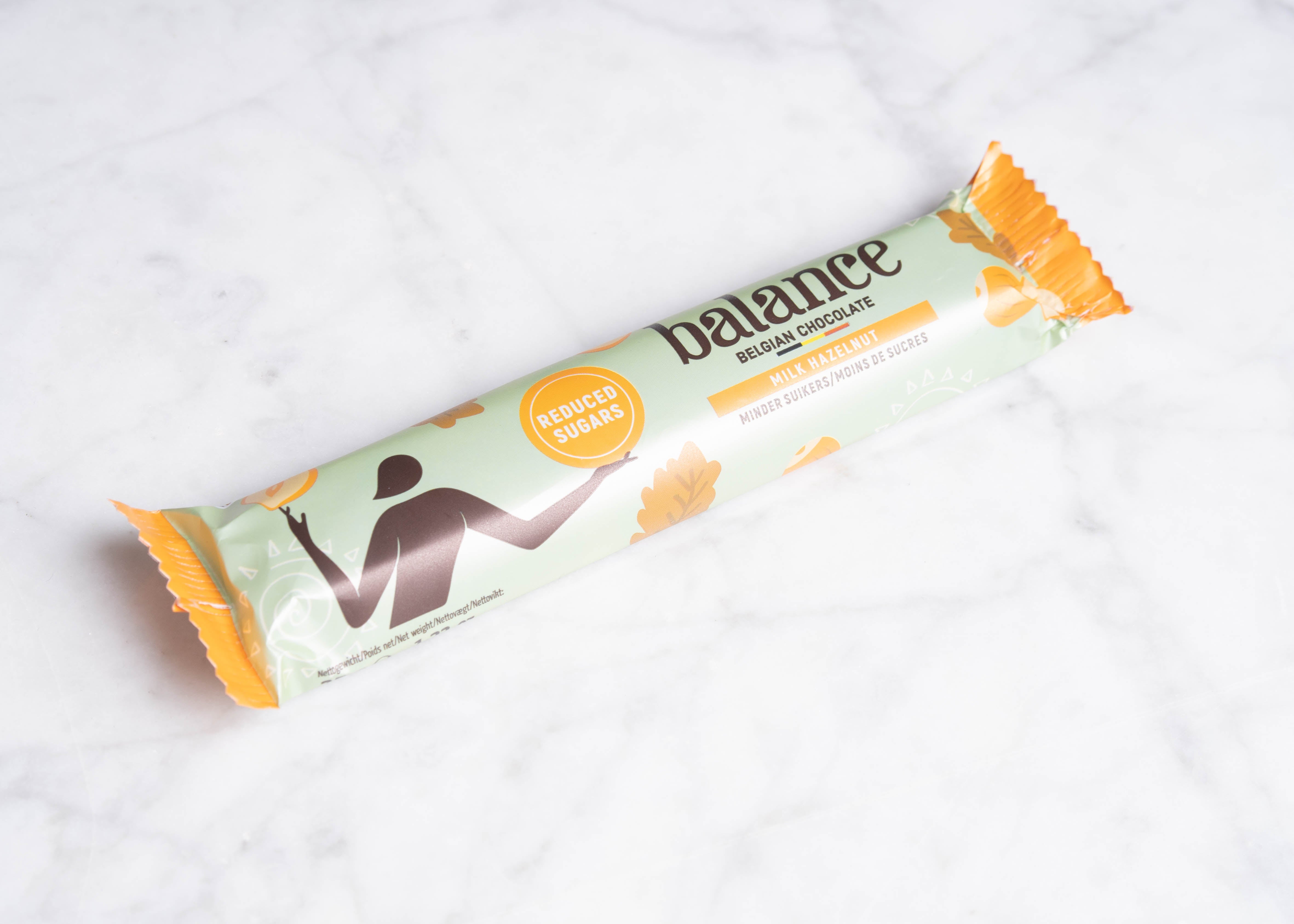 Melkchocoladereep hazelnoot 35g