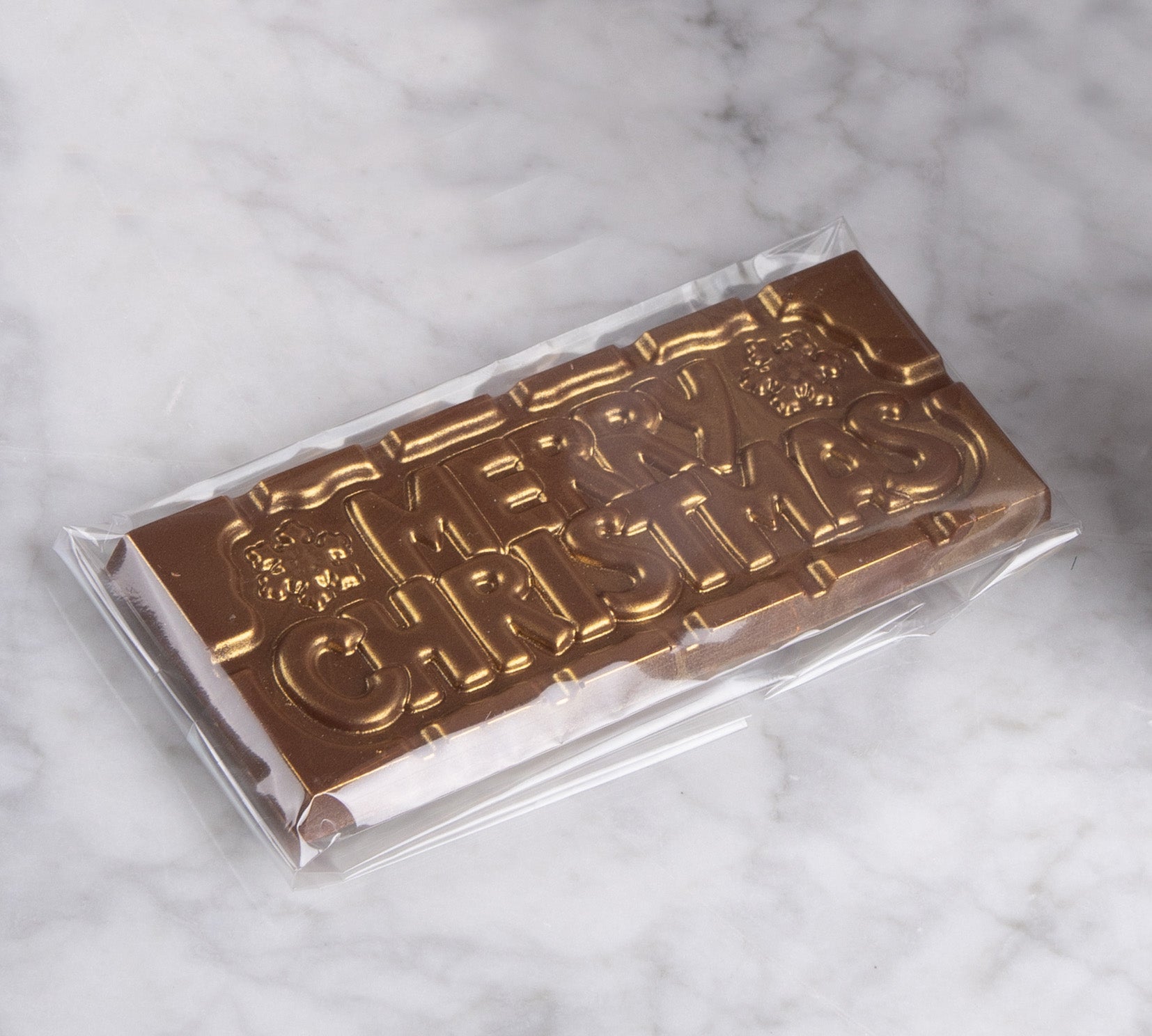 Chocoladereep met quote: Merry Christmas - melkchocolade 45g