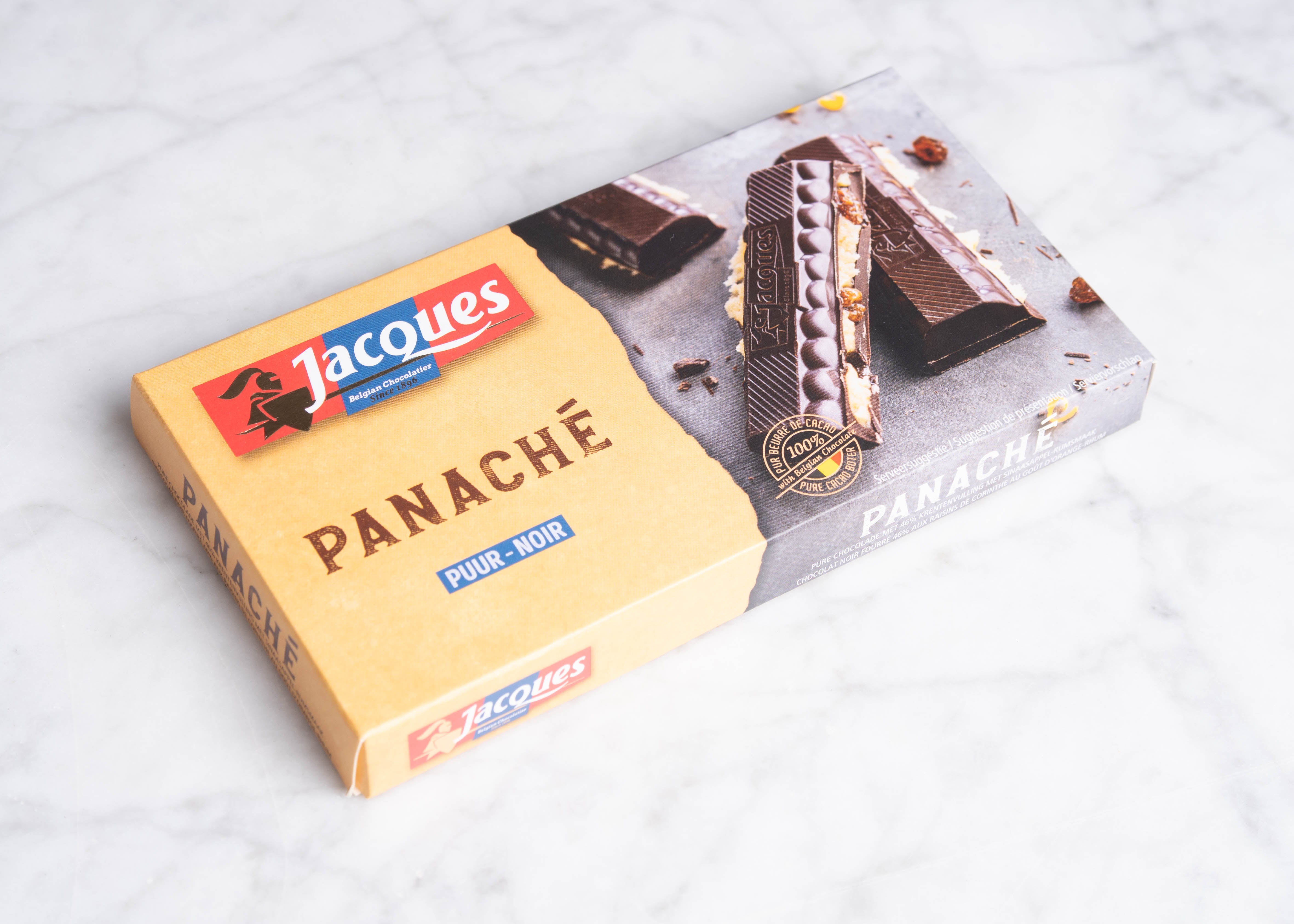 Gevulde tablet - pure chocolade panaché 200g