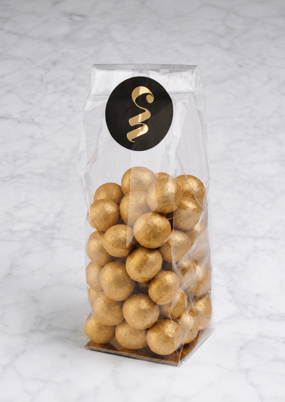 Pearls gold chocolade 130 g