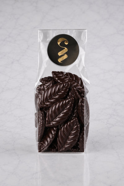 Herfstblaadjes pure chocolade