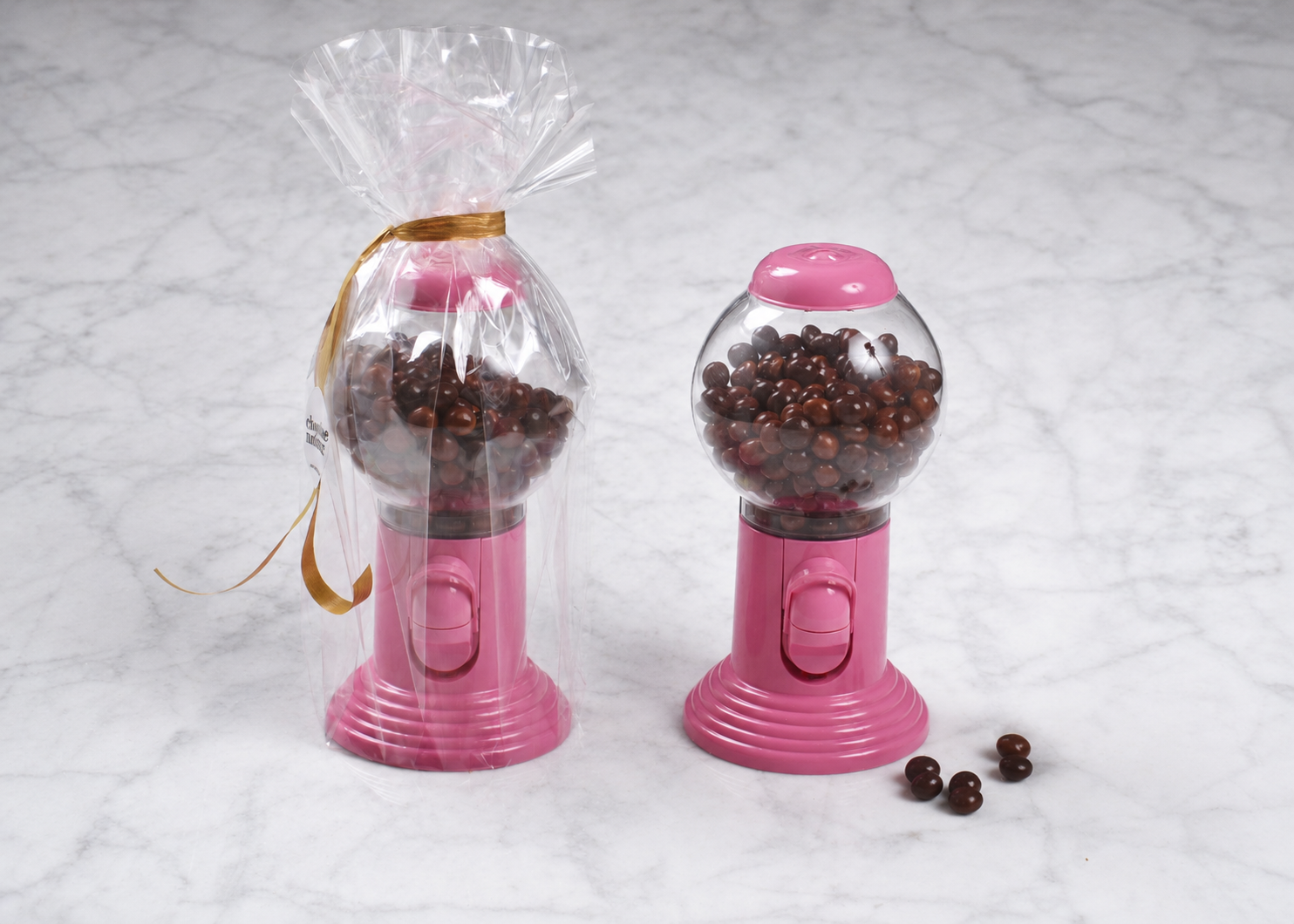 Chocolade callets in automaat