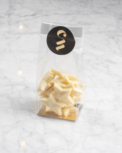 Sterretjes witte chocolade 150g